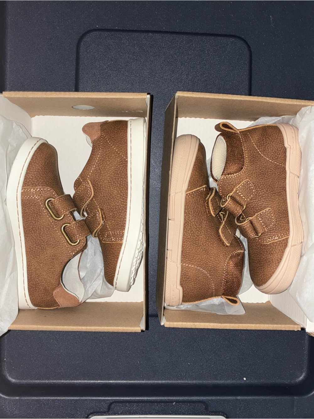 NEW L'amour Kyle & Otis Sneakers in Chestnut For Toddler Size 8